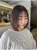 【mii】ボブグレージュ/パープルグレージュ/ピンクパープル