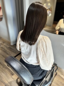 ロロネー 天満(Lolonois) 【Lolonois天満】髪質改善オリーブカラー(釣本 竜哉)