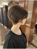 ショートボブ小顔カット大人ヘア髪質改善30代40代50代表参道青山