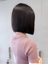 ロンド ロワール 門前仲町(Lond Loire)&nbsp;ボブショートボブ縮毛矯正ベージュグレージュ門前仲町