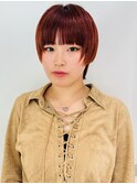 秋冬カラー【アンバーコーラル】ひめレイヤー 顔まわりレイヤー