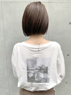 ノーム(norm) 切りっぱなしボブ