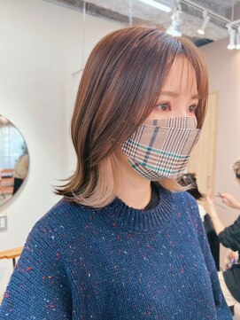 ロウバイレボ 柏(lou by revo) ミディアム/韓国風/レイヤーカット/顔回りカット/柏駅