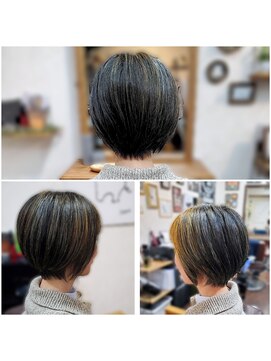 ムクヘアー(MuKuHair) ショートボブ