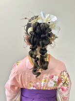 紡&nbsp;#広島卒業式　ツインポニー