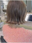 ナチュラル動きのあるボブ
