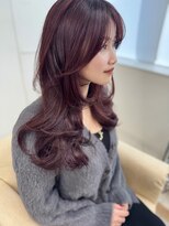 ガレリア 名駅オーキッドビル店(GALLARIA)&nbsp;大人レイヤーロング海外レイヤーラベンダーピンク