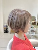 サンタフェ 柳津店(Santa'Fe)&nbsp;Santa'Fe式脱白髪染め白髪ぼかしカラー[ビフォーアフター]