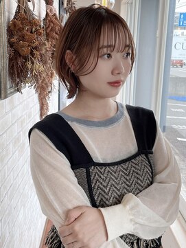 キュー(CUE) ロマンティックボブ、髪質改善、ヘッドスパ