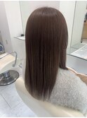 ベージュブラウンカラー