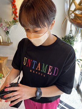 シアン 綱島店(CYAN) フェイスフレームカラーはハイライト初心者の方でも安心の可愛さ