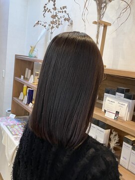 ココカラヘアー ニコ(cococara hair nico) ミディアム/ストレート/ブラウン