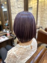 シャル 町田(shalu)&nbsp;色落ちが楽しめるラベンダー/10代20代30代