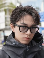 フィフス 大分(fifth)&nbsp;大分メンズセンターパートショート無造作毛流れフェザーパーマ