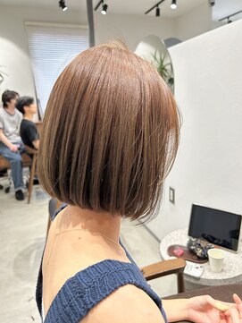 グラフ 立川(Graph.) ブリーチなしダブルカラー Aujua髪質改善トリートメント