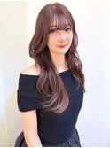 【直樹】ピンクグレージュ/透明感カラー/髪質改善/韓国レイヤー