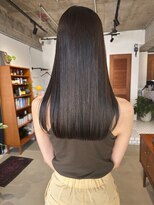 ハー(her)&nbsp;艶髪ロング×オリーブグレージュ｜her都立大学