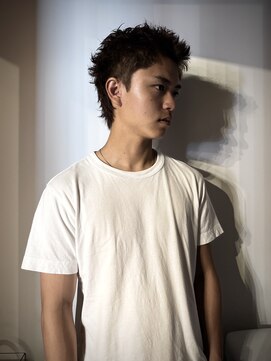 ソーレ(sole) mitsukiマレットショートメンズショートショートワンカラー