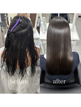 【かがみ】他店修正ストレート/髪質改善ストレート〔町田駅〕