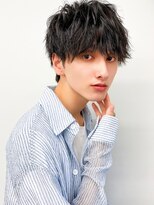 Men’s hair MUNi 恵比寿［メンズ/MENS/メンズカット/メンズパーマ] 無造作ニュアンスパーマ