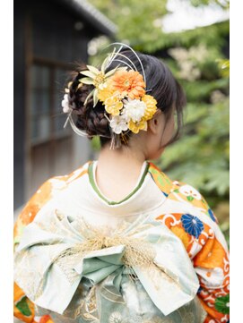 マリィズ下鴨(Marry's) 成人式アップスタイル/華やか