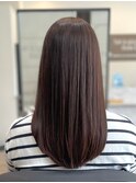 太白区酸性ストレートブリーチなしダブルカラーフルカラー黒染め