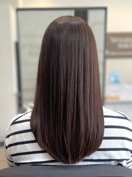 アトリエコア(Atelier Coa) 太白区酸性ストレートブリーチなしダブルカラーフルカラー黒染め