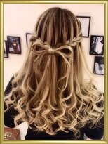 エヌ(N) 【ナチュラル可愛い】リボン&ウォーターフォール