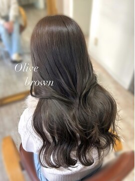 ヘア クレール(hair CREER) オリーブブラウン