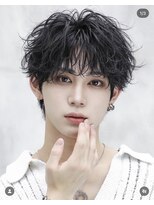 アストラ(ASTRA) MEN’S HAIR/波巻きツイストスパイラル/リバースセンターパート