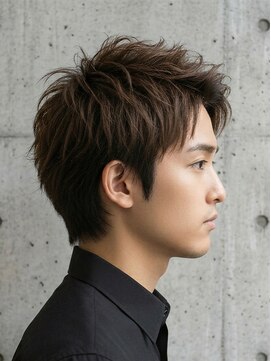 バーバーバー ナカノ(BARBER BAR NAKANO) 好印象No.1！爽やかアップバング×スマートショート