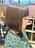 髪質改善20代30代 似合わせ顎ライン大人ボブ
