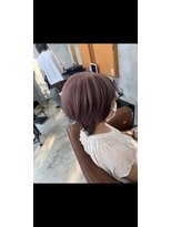 リアクト(React)&nbsp;アンブレラカラー×ウルフカット