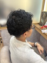 アンフィ 鶴間(Anphi)&nbsp;ツーブロ×ノーマルパーマ