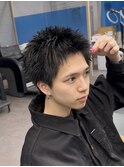 メンズショート　スパイキーショート　吉祥寺