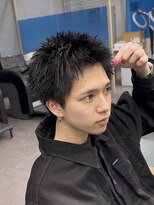 ゼストプール(ZEST POOL)&nbsp;メンズショート　スパイキーショート　吉祥寺