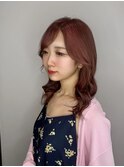 春ピンクベージュカラー