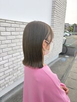 ミチオノザワヘアサロンギンザ 静岡店(Michio Nozawa HAIR SALON Ginza)&nbsp;シンプル切りっぱなしボブ