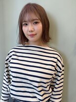 アクシス カリヤ(`AXIS KARIYA)&nbsp;ミルクティーブロンド/ダークブルー/デジタルパーマ/刈谷/安城