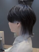 ガウディ 広島駅前店(Gaudi)&nbsp;メンズウルフ×メンズカット×インナーカラー×カルマパーマ
