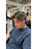 ルースト 原宿店(ROOST)&nbsp;刈り上げセンターパート/波巻きツイストスパイラル/渋谷/原宿