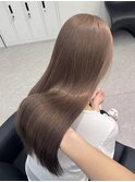 ワンホンレイヤー/ミルクティーブロンド/ダークブルー/渋谷