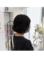 ニトバイアンキシム ボブ(nit by AHNKISM)&nbsp;夏に向けてボブパーマ♪