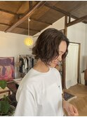 ニュアンスパーマボブ