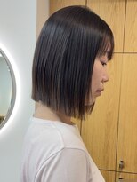 ルネ 北千住(Renee)&nbsp;ボブ/縮毛矯正/ダークパープル/ミルクブラウン/北千住