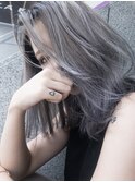 granny hair / ombre