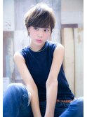 Aimee ニュアンスショート×透けちゃうグレージュ