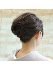 《五番街》ヘアッセット・お着物に合うアップスタイル