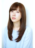 大人かわいいナチュラルロングストレート【国分寺】