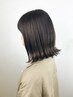 【髪質改善クイックトリートメント】＋ダメージレスカラー10300→